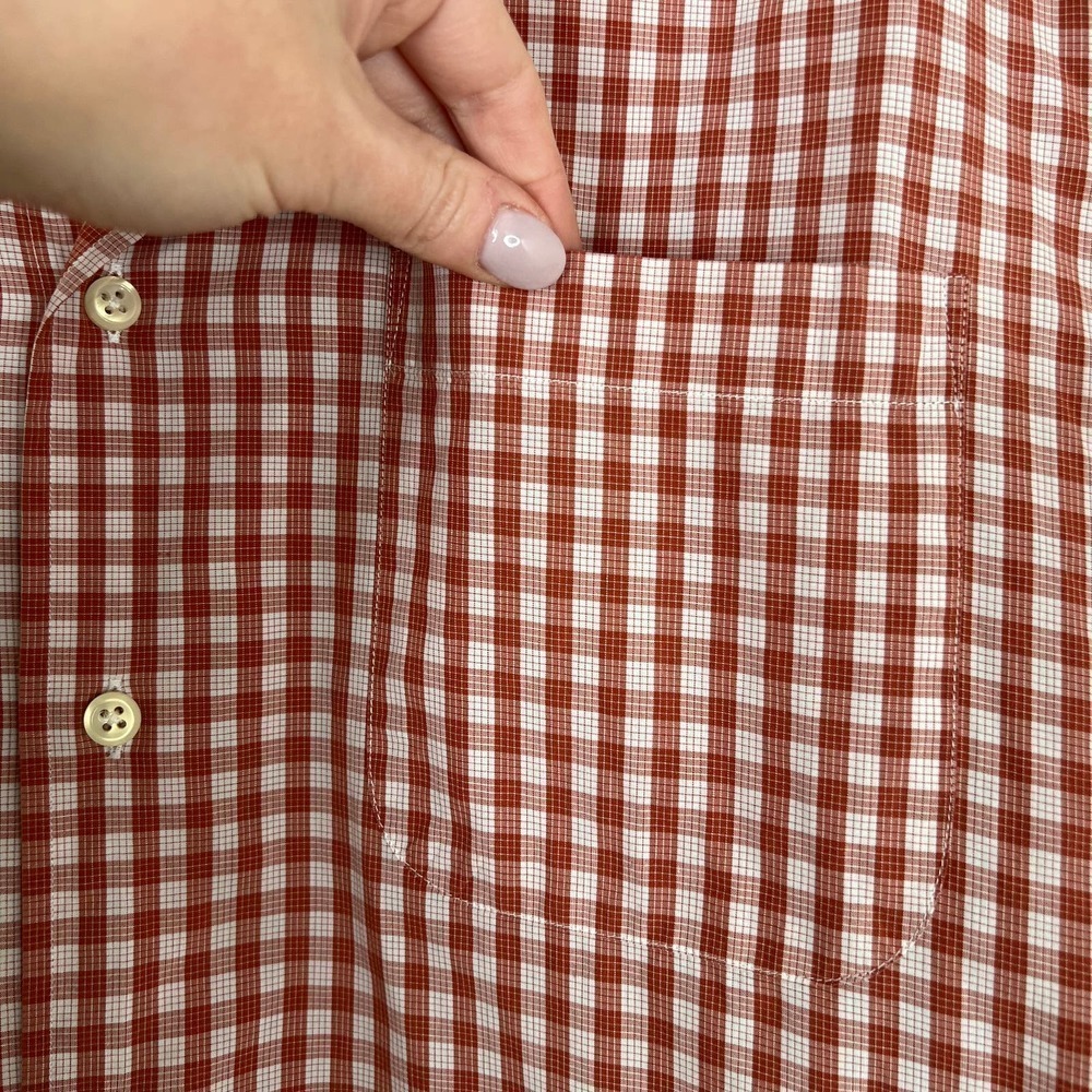 Peter Millar Checkered Gingham Button Front Butto… - image 8